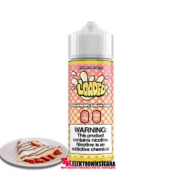 Loaded Strawberry Cream Crepe 120ml Premium Likit