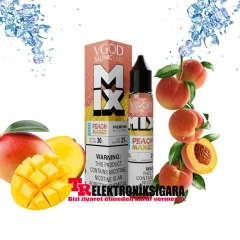 VGOD Mix Serisi Peach Mango İced Premium Salt Likit 30ml