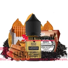Black Note Latakia Tobacco 30ml Salt Premium Likit