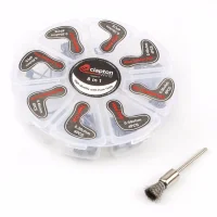 Clapton Wire  8 In 1 Hazır Sarılmış Coil Paketi 32 Adet Coil Seti