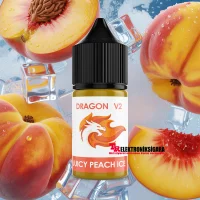 Dragon likit V2 Peach İce 30ml