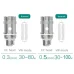 Eleaf EC Coil iç Atomizer 5'li Paket