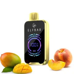 Elf Bar Raya D2 20000 Puff Bar %5 Nikotin Mango Peach