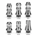 KIZOKU Satranç Serisi 510 Drip Tip Silver