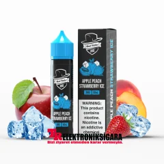 Mad Hatter Apple Peach Strawberry İce 60ML Premium Likit