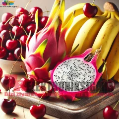 Mixology E-Liquid Flavor Vozol Taste Series Dragon Fruit Banana Cherry 10ml
