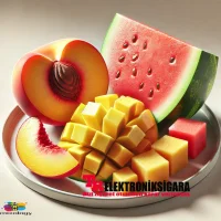 Mixology E-Likit Aroması Vozol Tat Serisi Peach Mango Watermelon 10ml