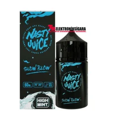 Nasty Juice Slow Blow Premium Likit 60ml (High Mint)