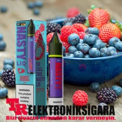 Nasty LİQ Serisi Blueberry Raspberry Strawberry Premium Likit 60ml