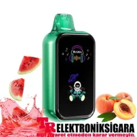 Rama 16.000 Puff Bar %5 Sour Watermelon Peach