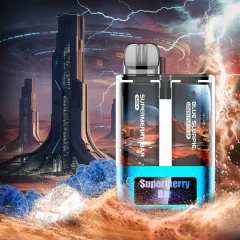Super Merry 25.000 Puff Bar %5 Nikotin Blue Slurpie