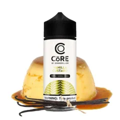 Dinner Lady Core Vanilla Custard 120ML Premium Likit