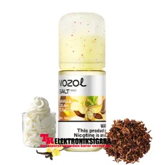 Vozol Prime Vanilla Cream Tobacco Salt Likit 30ml