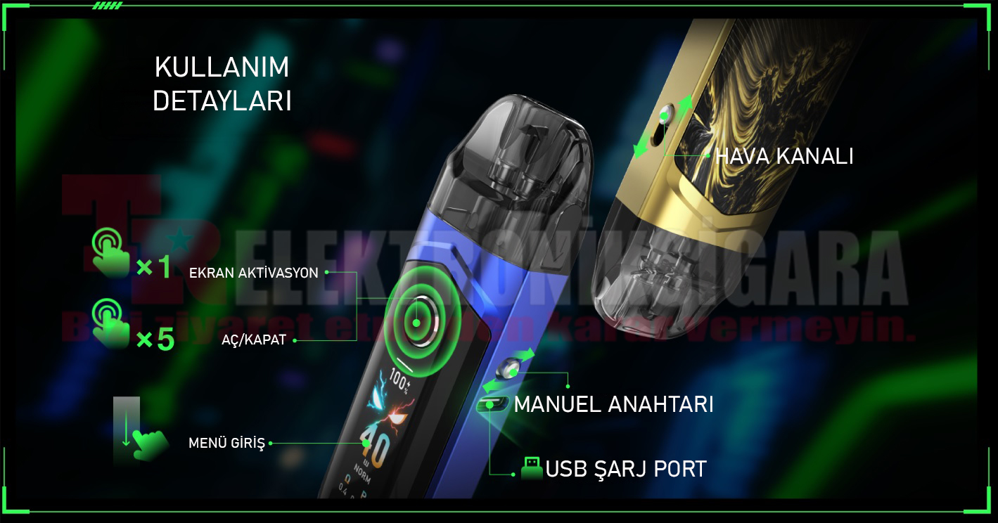 SMOK Nord 6 kullanım özellikleri