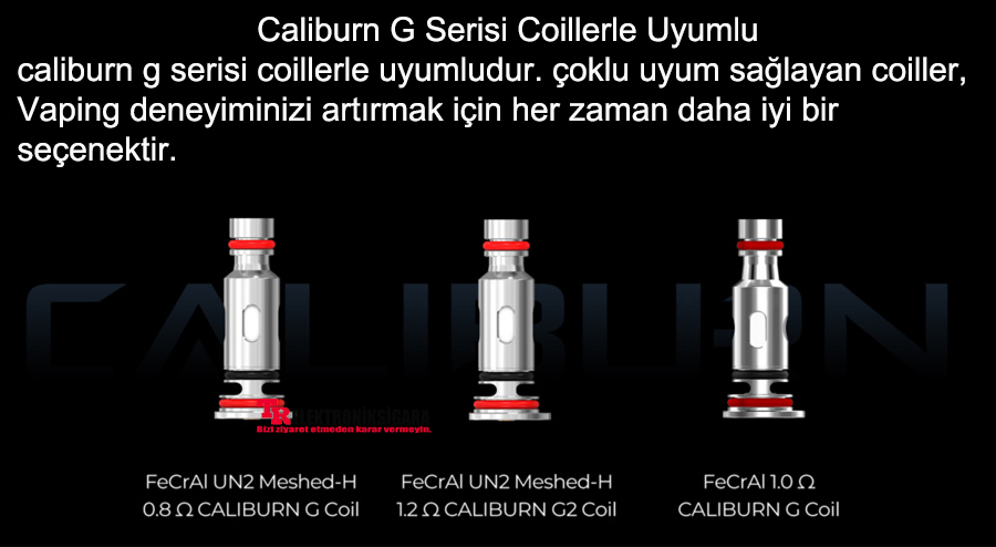 Uwell Caliburn X Pod Mod Kit ürün tanıtımı