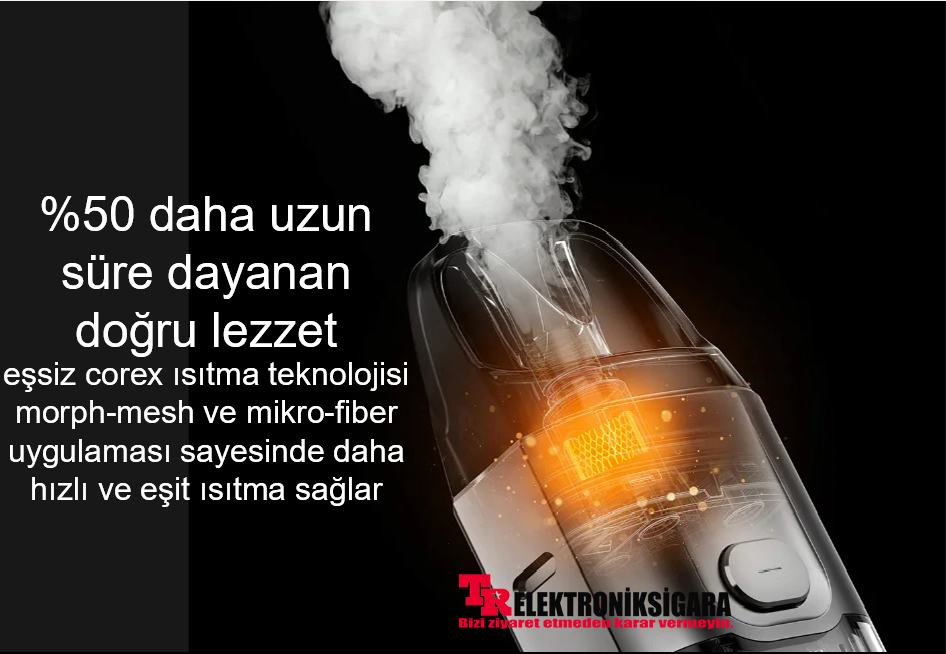 Vaporesso LUXE XR COREX Morph Mesh teknolojisi