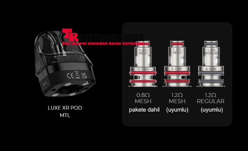 Vaporesso LUXE XR MTL kartuş