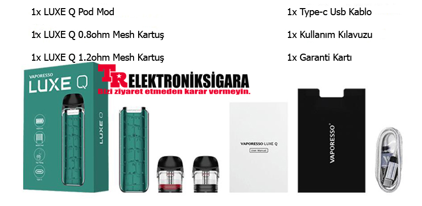 Vaporesso LUXE Q Pod Mod Elektronik Sigara