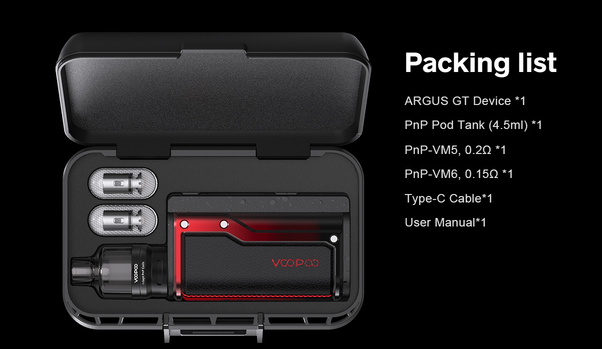 Voopoo Argus Gt 160W Pod Kit Elektronik Sigara
