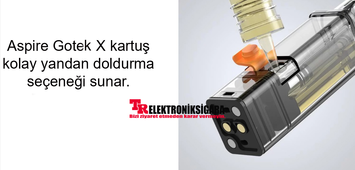Aspire Gotek X Pod Mod 650mAh Elektronik Sigara