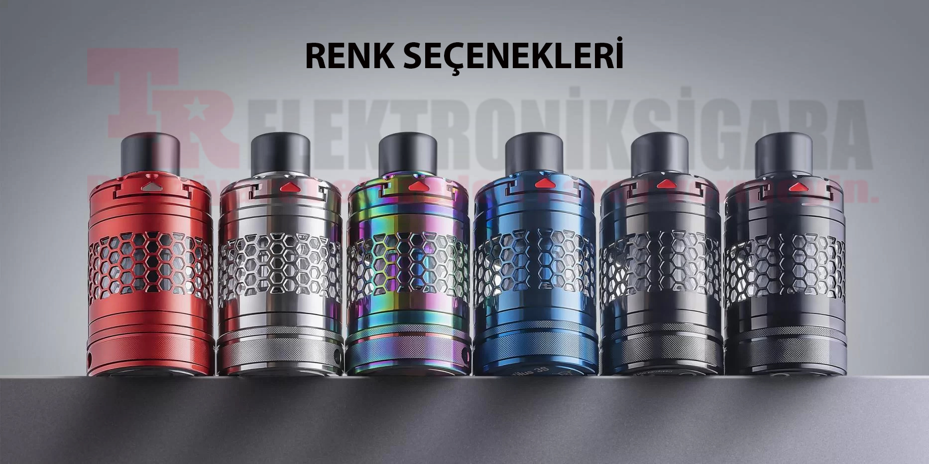 Aspire Nautilus 3S Atomizer renk seçenekleri