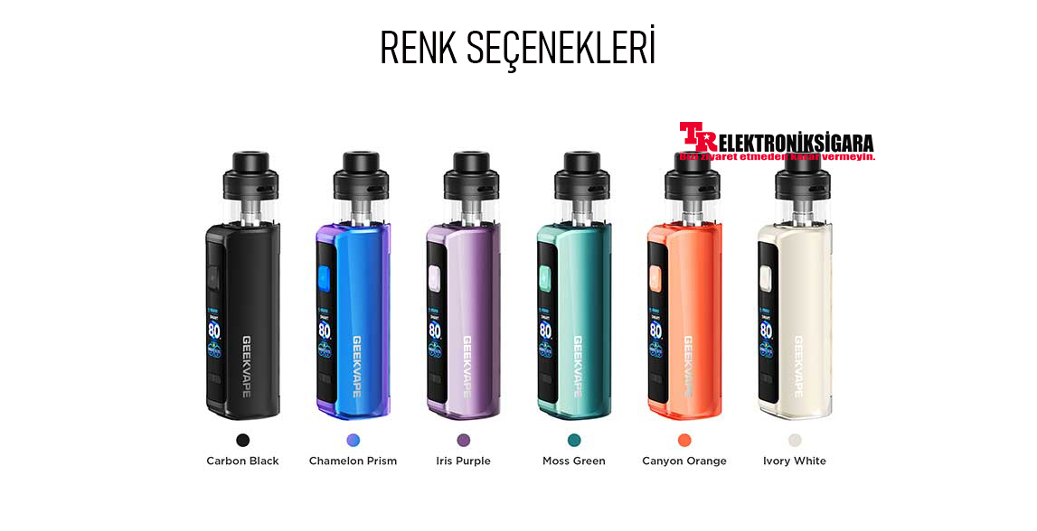 Geekvape Aegis Force Pod Kit 80W renk seçenekleri
