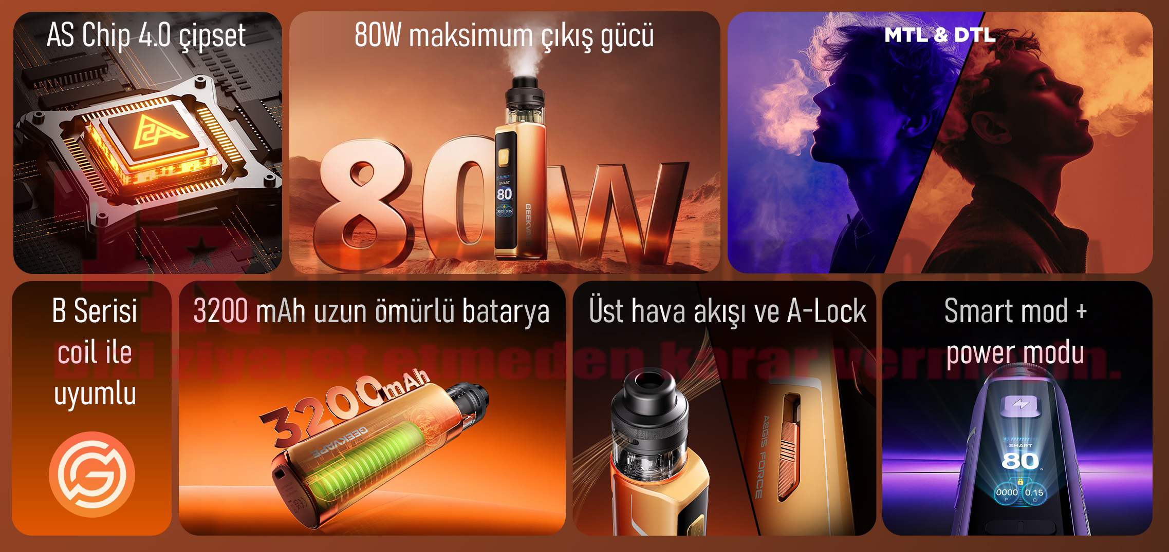 Geekvape Aegis Force 80W pod mod tanıtımı