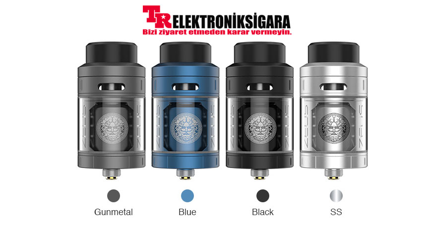 Geekvape Zeus RTA 4 ml renk seçenekleri ve tasarımı