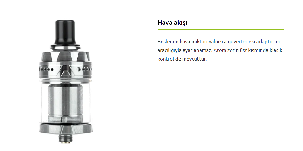 Augvape İntake MTL RTA Atomizer