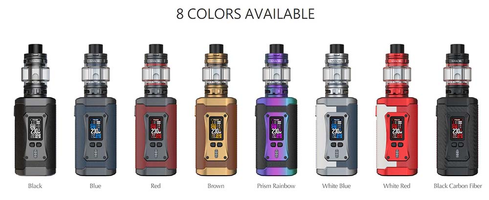 SMOK Morph 2 Kit 230W TFV18 Tank tanıtım görseli