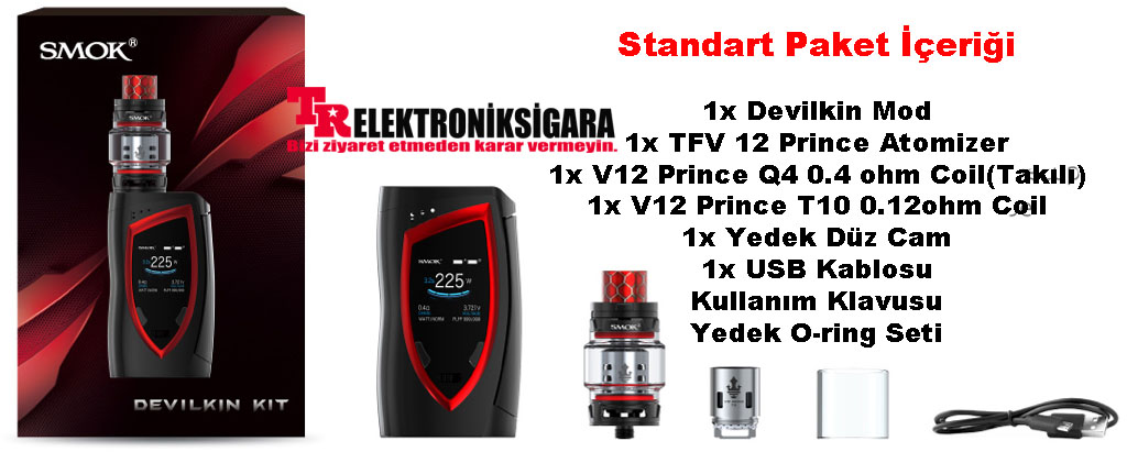 Smok Devilkin Kit 225W TFV12 Prince Tank