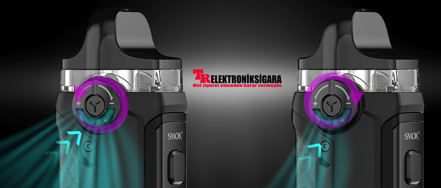 SMOK IPX 80 ayarlanabilir hava akışı
