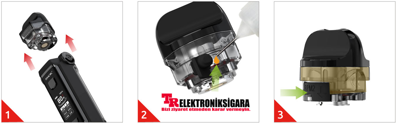 SMOK IPX 80 Type-C şarj özelliği