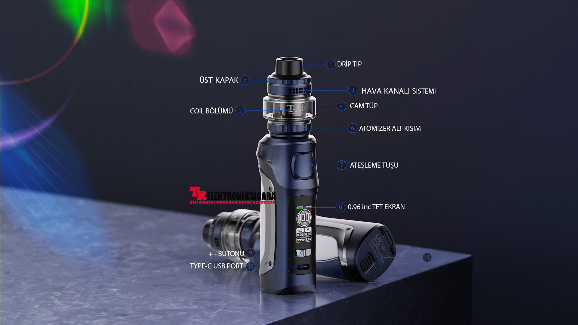 SMOK Mag Solo Kit özellikleri
