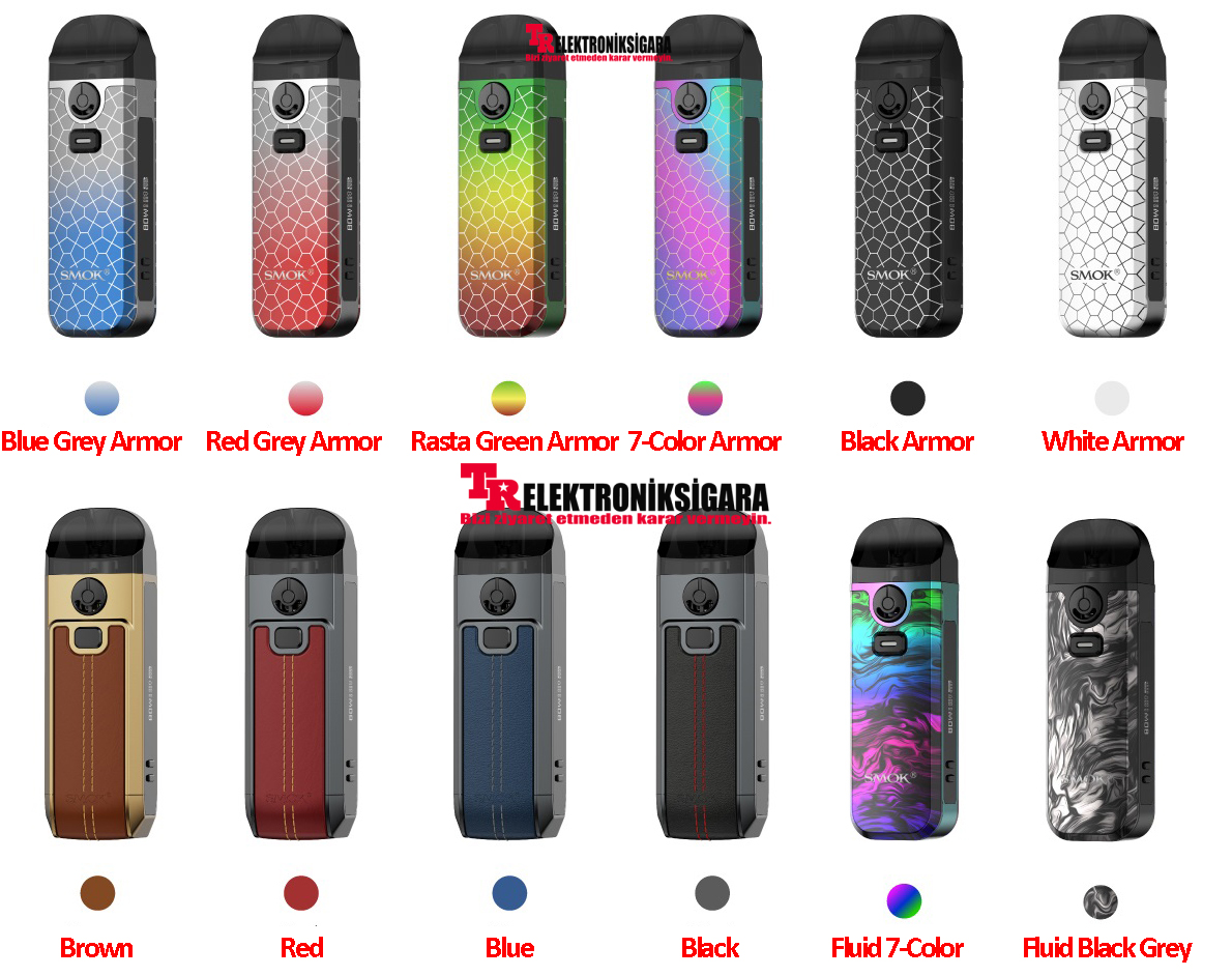 SMOK Nord 4 RPM ve RPM 2 kartuşlar