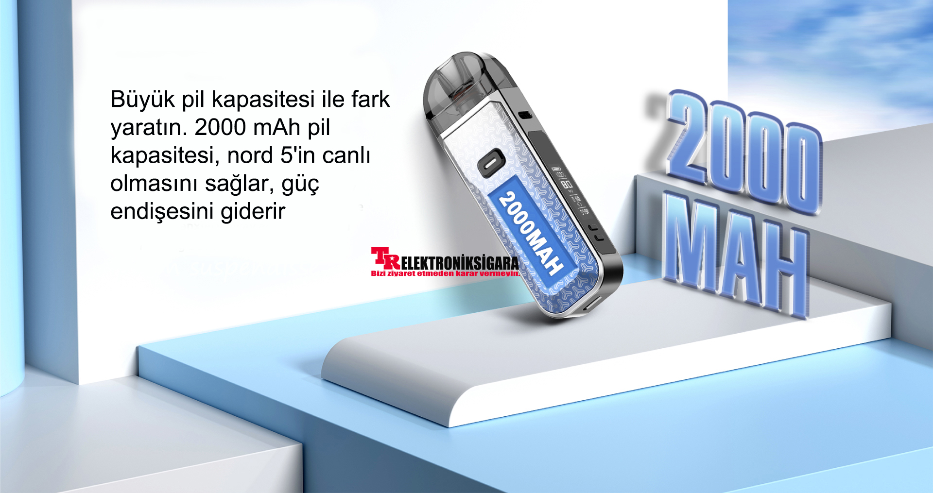 SMOK Nord 5 2000mAh batarya