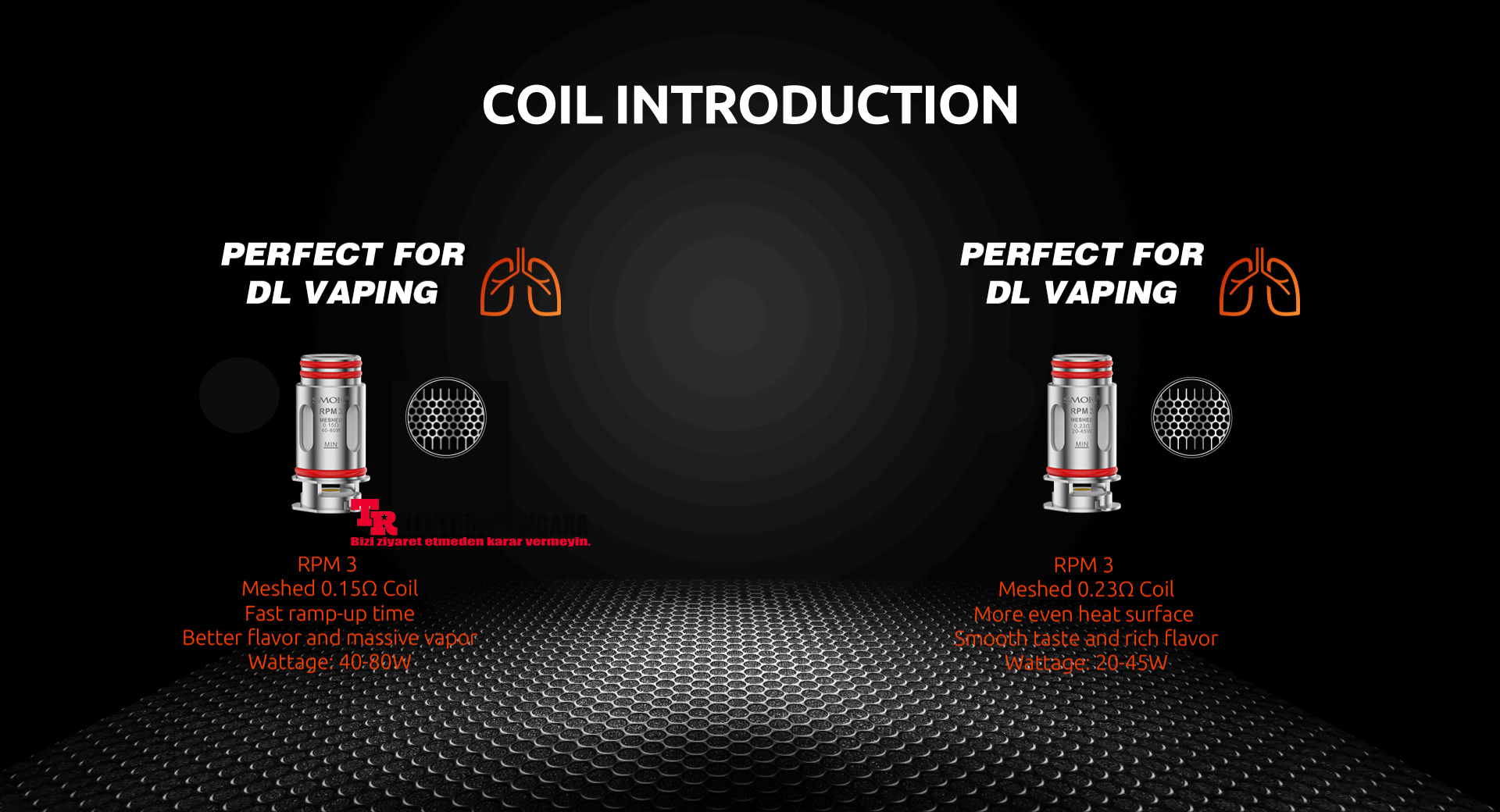 SMOK Nord 5 RPM 3 coil seçenekleri