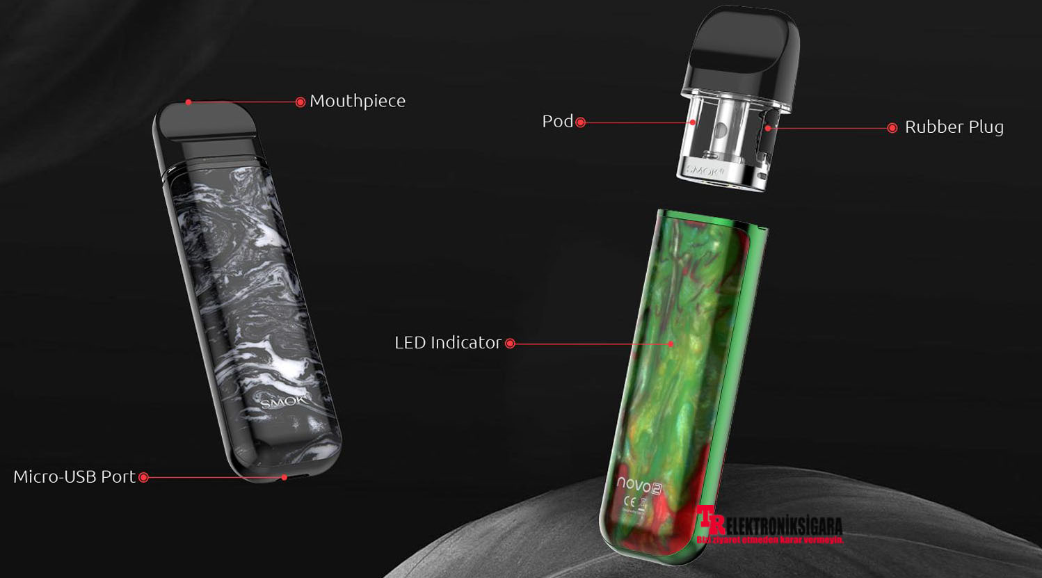 Smok Novo 2 Pod Mod Elektronik Sigara
