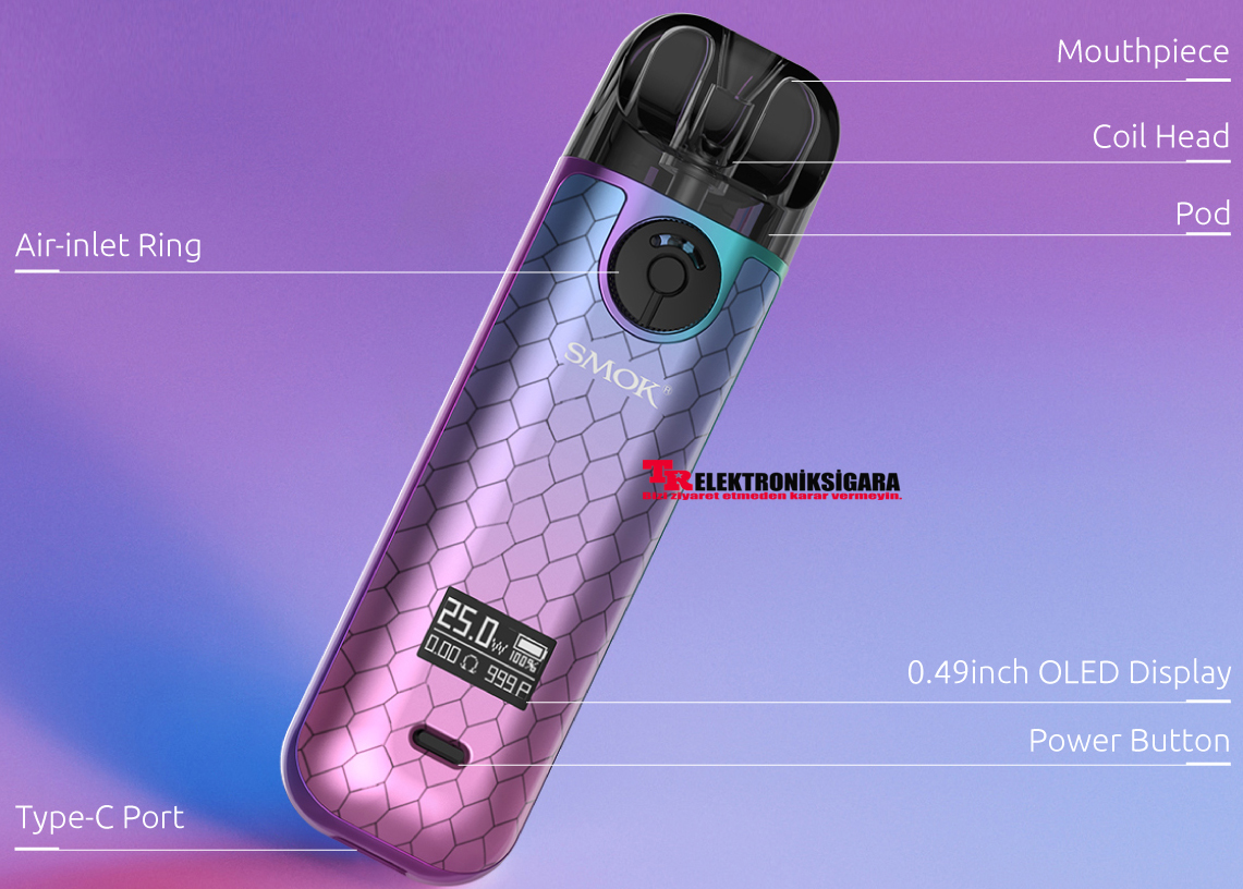 Smok Novo 4 Pod Mod Kit 25W 800mAh