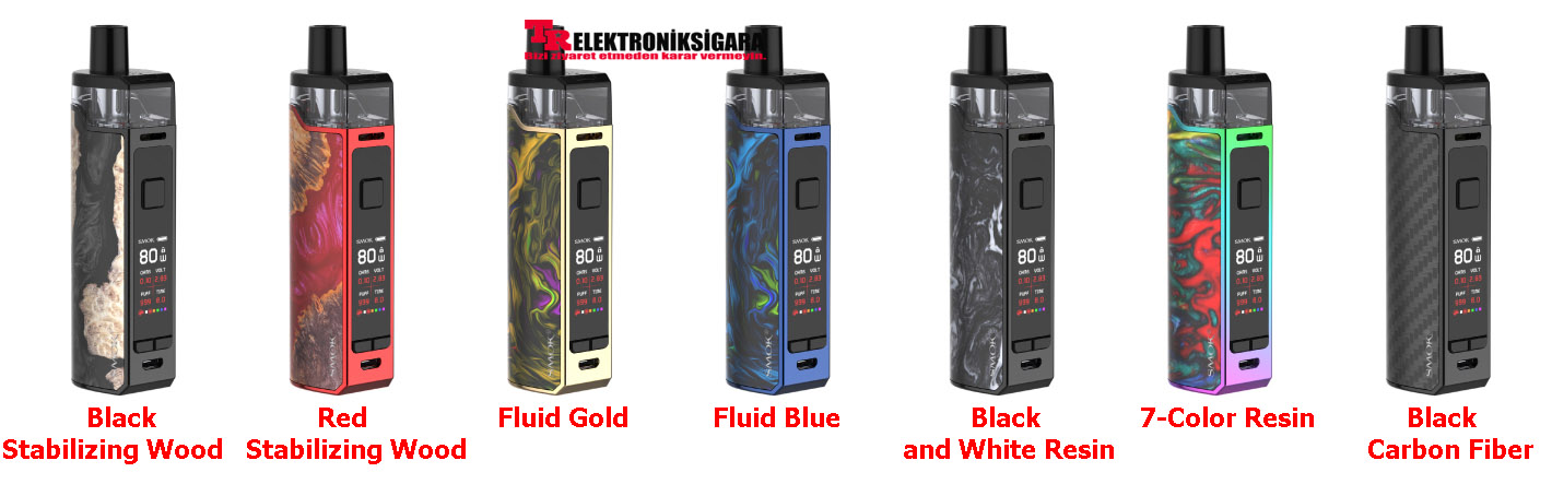 Smok RPM80 3000mAh Pod Mod Elektronik Sigara