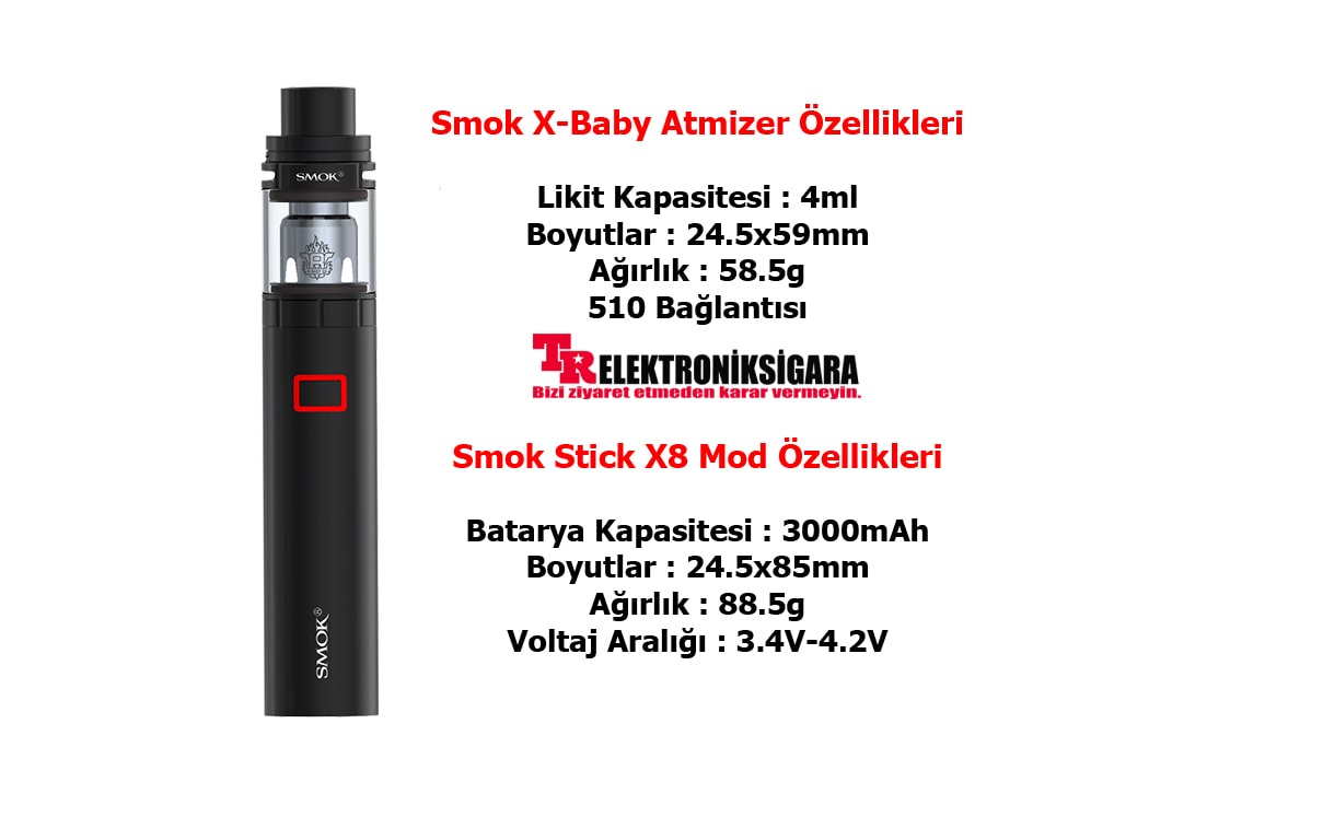 Smok Stick X8 Kit 3000 mAh