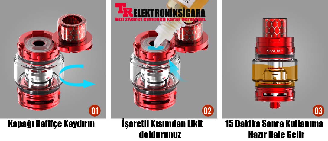 Smok H-Priv 2 Kit TFV12 Big Baby Prince Tank