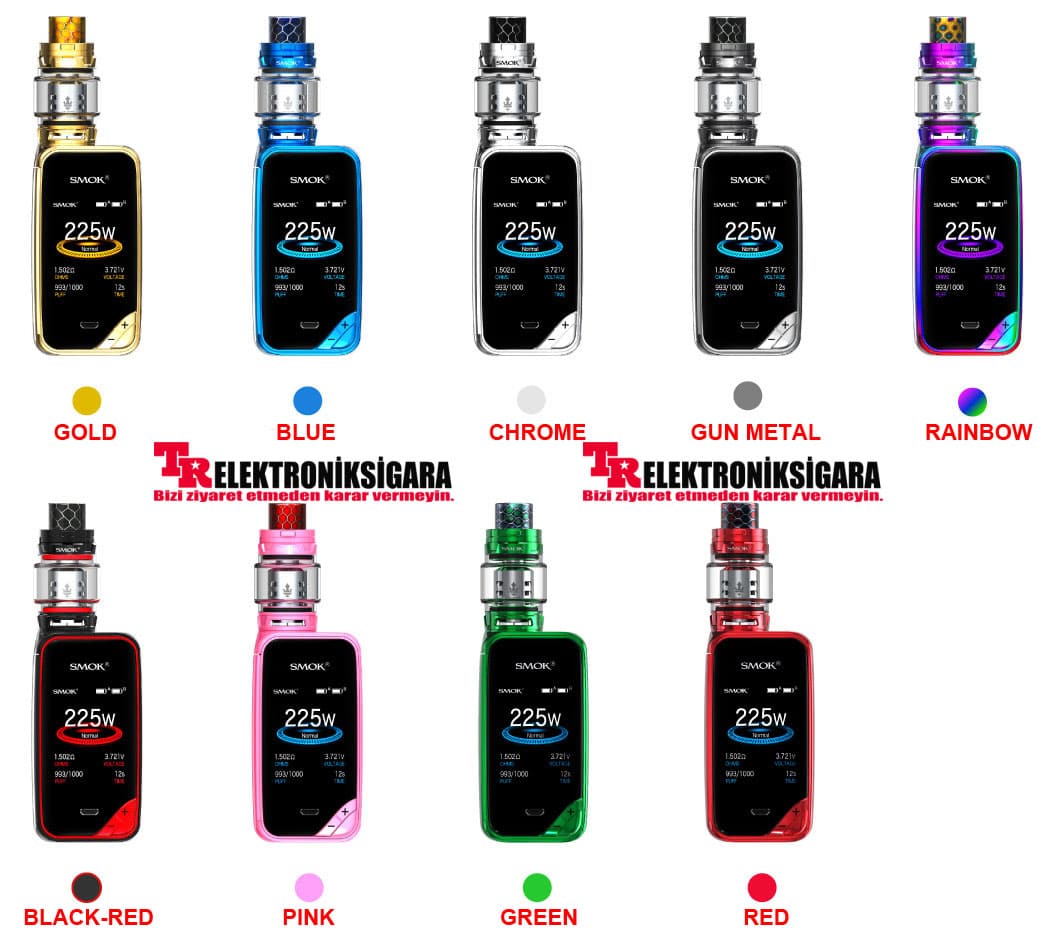 SMOK X-Priv 225W Kit renk seçenekleri