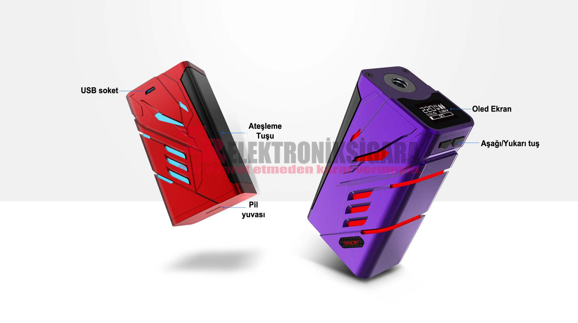Smok T-Priv Kit TFV8 Big Baby 220W