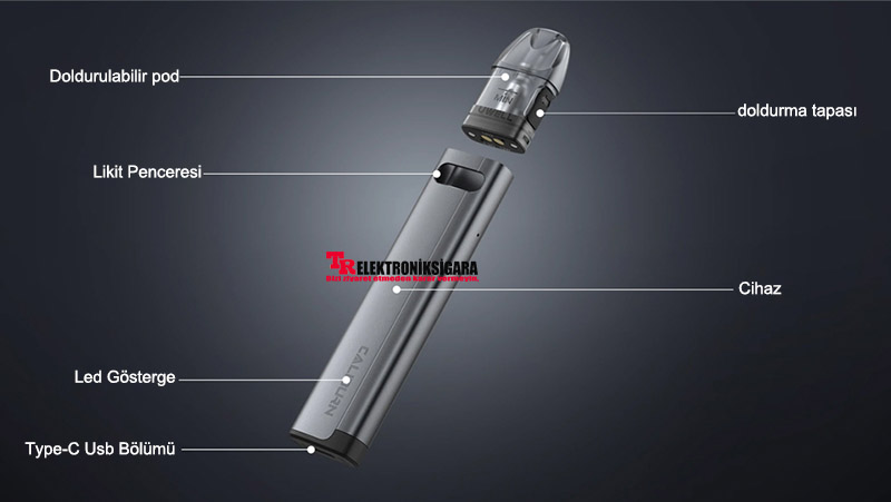 Uwell Caliburn A2S özellikleri