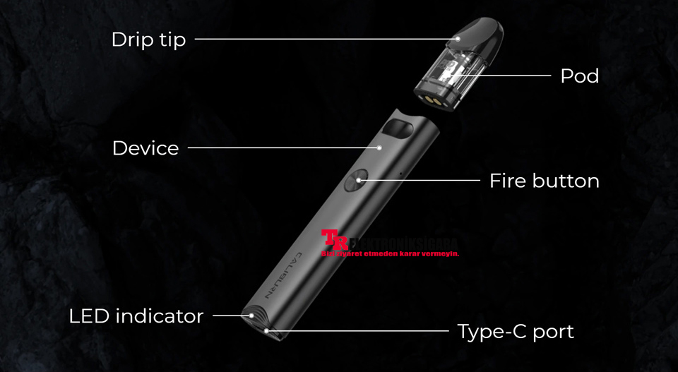 Uwell Caliburn A3 cihaz parçaları