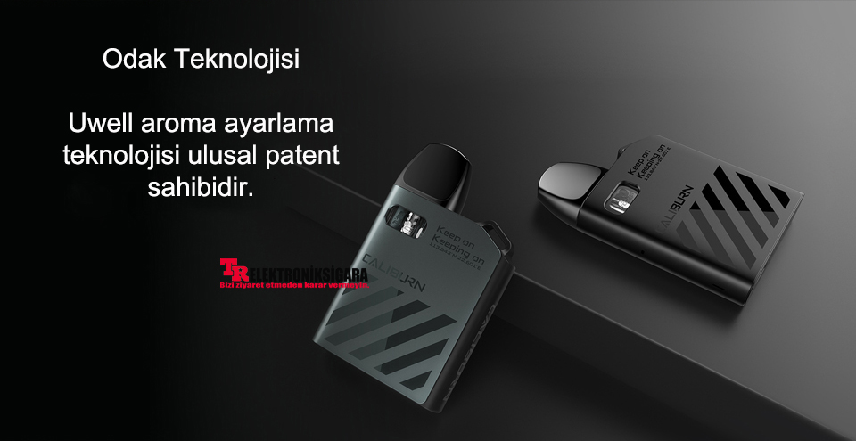 Uwell Caliburn AK2 üstten dolum ve otomatik çekim
