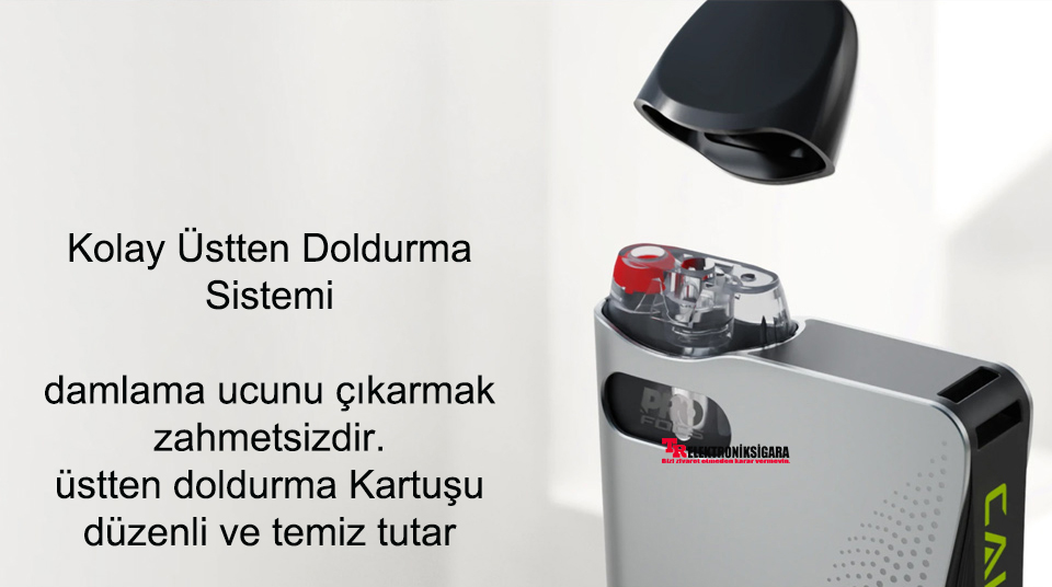 UWELL Caliburn AK3 kartuş likit dolumu