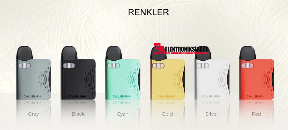 UWELL Caliburn AK3 renk seçenekleri