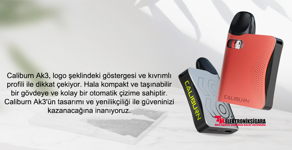UWELL Caliburn AK3 özellikleri